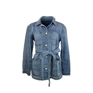 Vintage Gap Denim Work Jacket with Belt